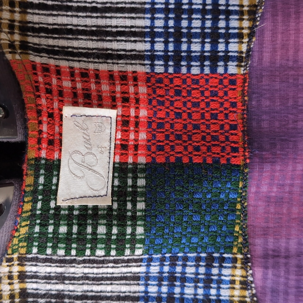 Elegant Plaid Skirt Set with Vest Vintage - Picture 6 of 15